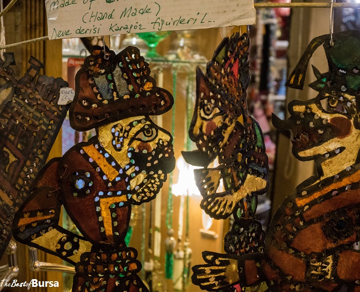 Karagoz shadow puppets, Bursa, Turkey